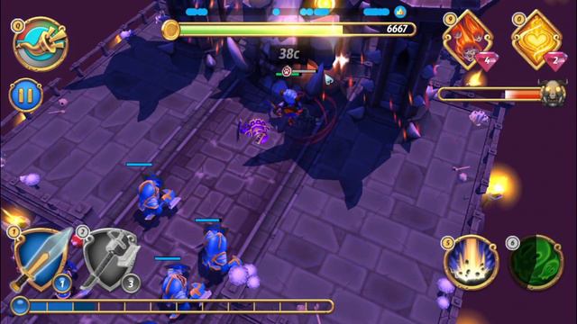 Босс дал мне по щам!!! Игра Royal Revolt 2 смотреть онлайн