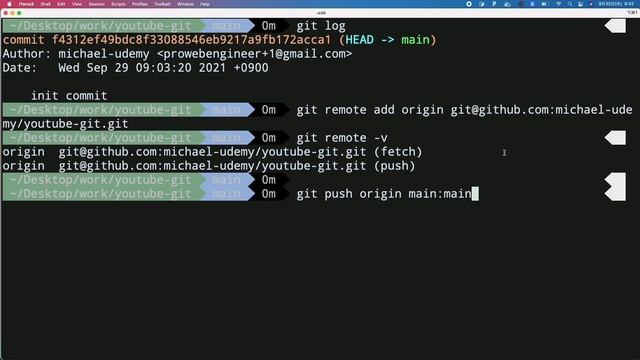 【Git入門】#3 リモートリポジトリとの連携: GitHubにpushしよう смотреть онлайн