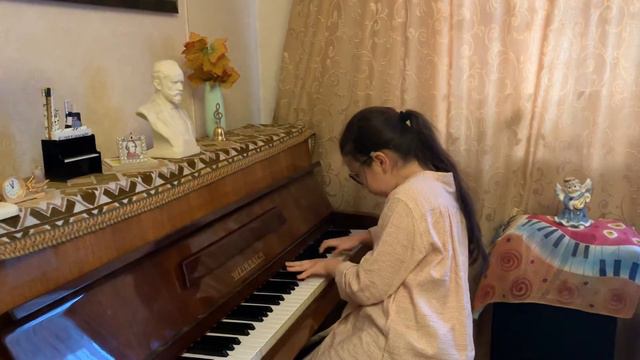 SOFT MOZART Winter Recital 2019-2020 Sofiia (10). Гамма Ля мажор. смотреть онлайн