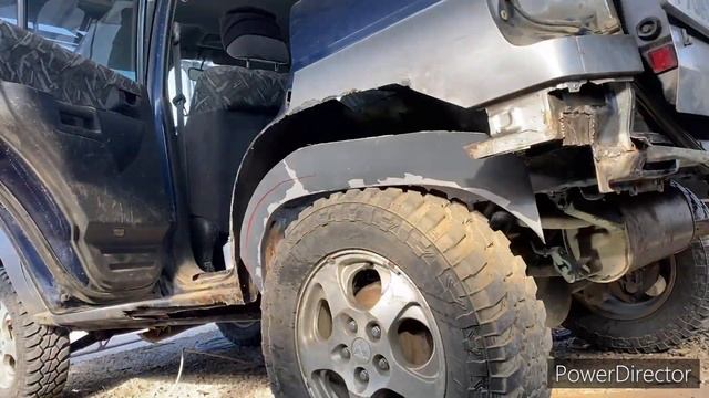 Изготовление ремонтной арки для PAJERO IO смотреть онлайн