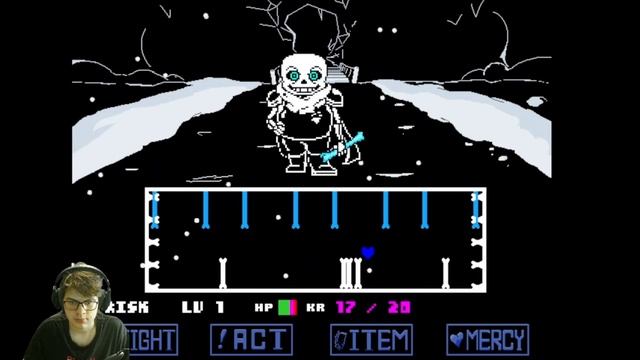 Сражаюсь с свап Сансом! Underswap Sans fight (demo) смотреть онлайн