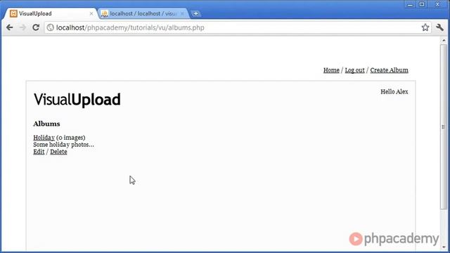 PHP Image Upload Website 251 Displaying Albums Part 3 смотреть онлайн