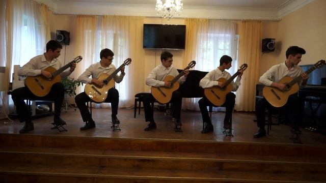 Прокофьев. Гавот из Симфонии №1. Переложение Ю. Кабанихина смотреть онлайн