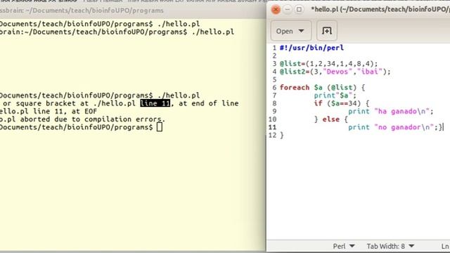 Video complementario Perl Semana 2-3 смотреть онлайн