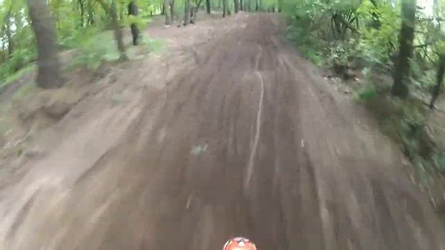 Honda cr125 - Elbi riding + crash смотреть онлайн