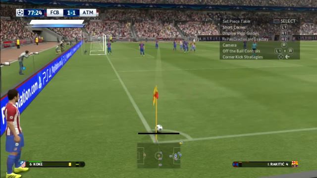 PES 2017 UEFA Champions League Final Atletico Madrid vs Barcelona (Penalty Shootout) смотреть онлайн