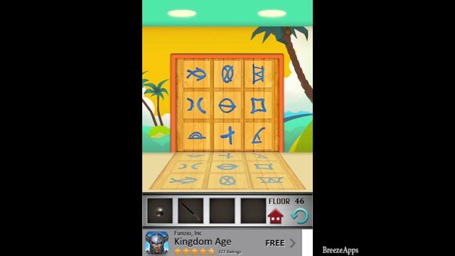 100 Floors Level 46 Walkthrough (100 Floors Solution Floor 46 iphone, ipad) смотреть онлайн