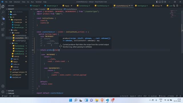 What is ImmerJs | Malayalam video | Immer with React Redux смотреть онлайн