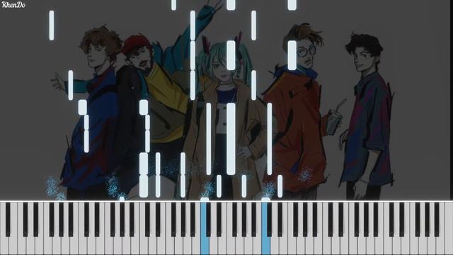 Anamanaguchi ft. Hatsune - Miku (Piano) | Free MIDI смотреть онлайн