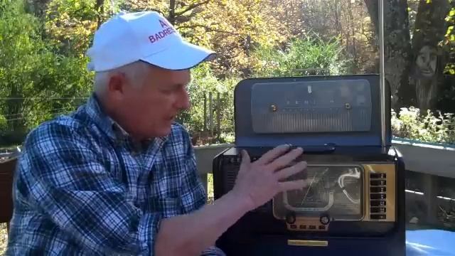 1951 Zenith Transoceanic H-500 Vintage Radio. смотреть онлайн
