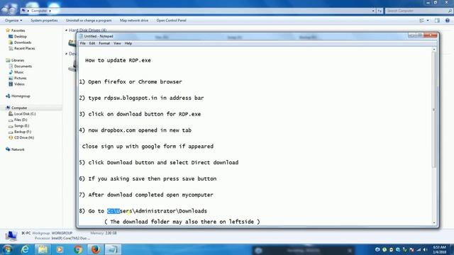 How to Update RDP.exe смотреть онлайн