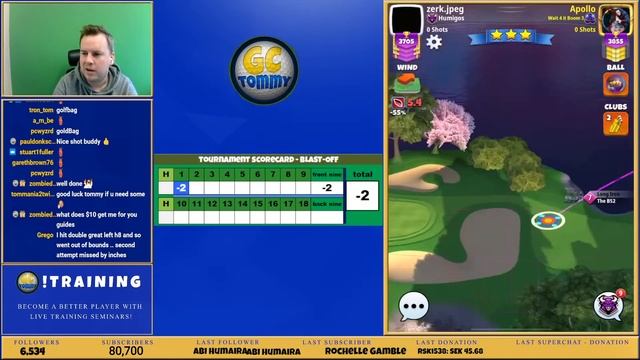 Golf Clash LIVE, Qualifying round Pro & Expert - Blast-Off Tournament! смотреть онлайн
