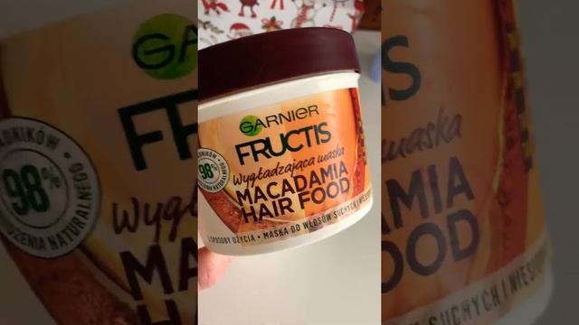 Garnier Fructis Macadamia Hair Food - хорошая бюджетная маска для волос❤️ смотреть онлайн