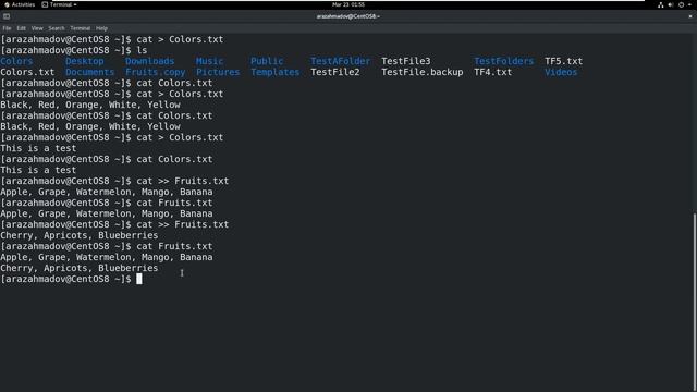 Linux Fundamentals Part I - 4. BLC - Linux File Commands - Cat - Lesson 30 смотреть онлайн
