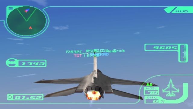 Ace Combat 3 in English | Mission 9 (Kills Fiona) | Scylla and Charybdis смотреть онлайн