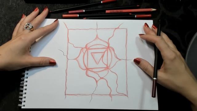 Урок 1. Балансировка энергетических центров. Муладхара. НейроГрафика. НейроАрт