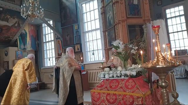 Неделя 2-я по Пасхе. Великая Вечерня. Утреня. смотреть онлайн