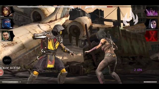 КАК ИГРАТЬ ЗА СКОРПИОНА МК11 (ГАЙДЫ ПО АЛМАЗНЫМ ПЕРСОНАЖАМ) В MORTAL KOMBAT MOBILE смотреть онлайн