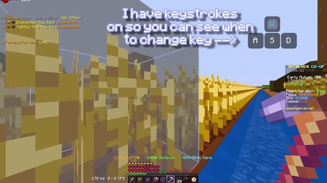 The NEW BEST Garden FARM Design In Hypixel Skyblock