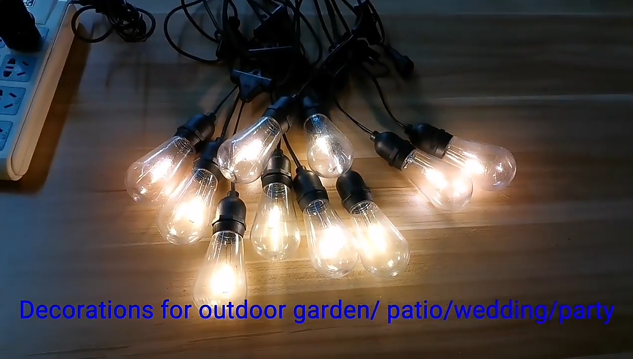 11 Myths About Wendadeco Patio Light Outdoor S14 Festoon String You Have To Ignore