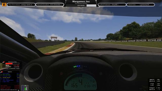 RaceDepartment | GT3's @ Road America | Nissan GTR GT3 смотреть онлайн