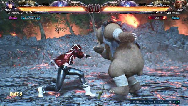Tekken 8 | Reina's Insane Wall Pressure & Combo Highlights..!! смотреть онлайн