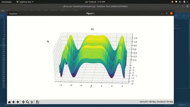3D Animation with python matplotlib смотреть онлайн