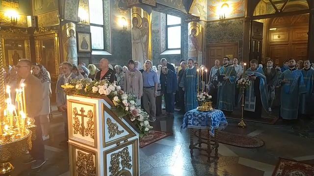 Рождество Пресвятой Богородицы - Всенощное бдение смотреть онлайн