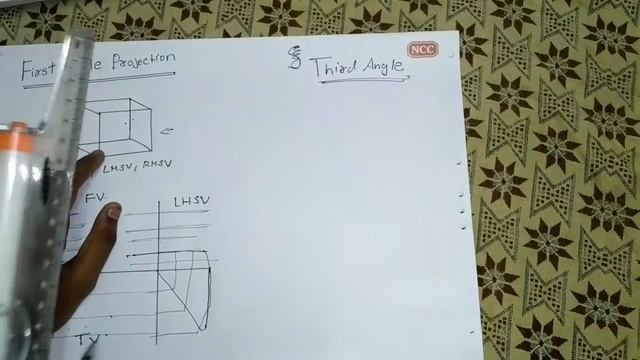 First angle and Third Angle Projection Engineering Drawing [Hindi] смотреть онлайн