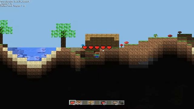 Обзор новой игры от Sulphuris!!! Майнкрафт 2D Версия!!! Для очень старых компьютеров 90х-2000х!!! смотреть онлайн