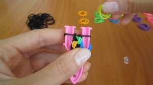 ? Браслет из резинок ПОДСОЛНУХ ?Браслет из резинок НА РОГАТКЕ?