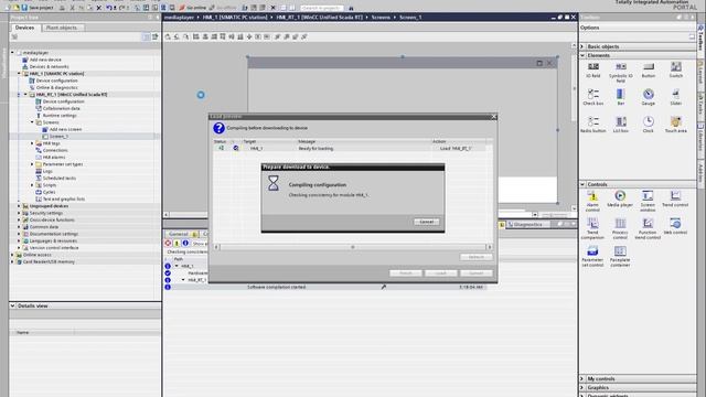 WinCC Unified V16: use the browser control to display a .pdf file смотреть онлайн