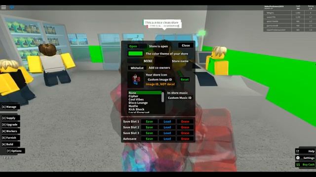 ROBLOX | RETAIL TYCOON 1 |  строю свой магазин
