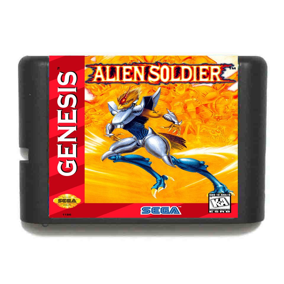 Прохождение игры Alien Soldier - part 2 (SEGA)