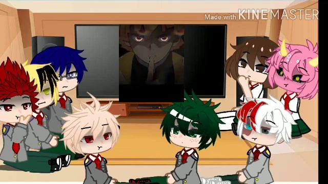 mha react to demon slayer tik tok☾︎❤︎☽︎♥︎my frist reaction video (my au) смотреть онлайн