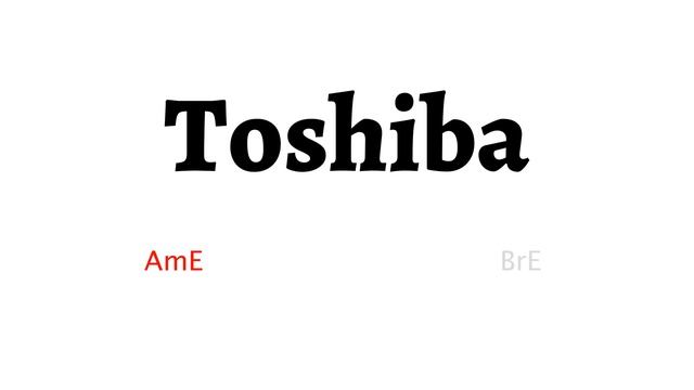 How to Pronounce toshiba in American English and British English смотреть онлайн