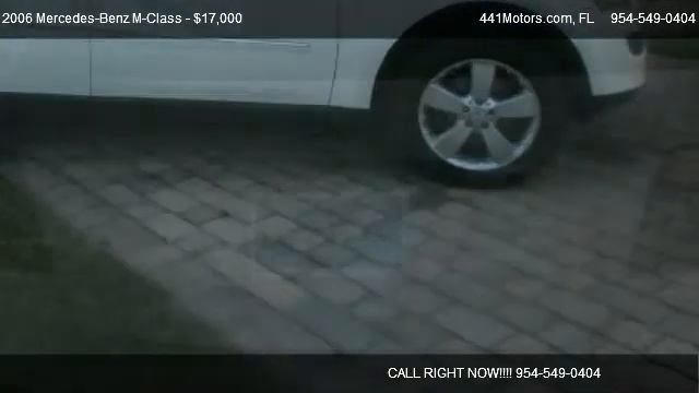 2006 Mercedes-Benz M-Class ML500 - for sale in Miami, FL 33160 смотреть онлайн