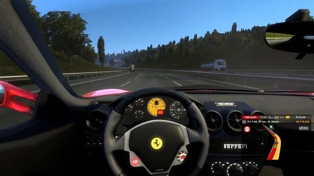 Ferrari F430 1.43 / Euro Truck Simulator 2 (THE RETURN) смотреть онлайн