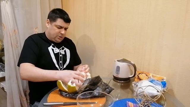 Помело розовое Хорошая закуска!!! смотреть онлайн