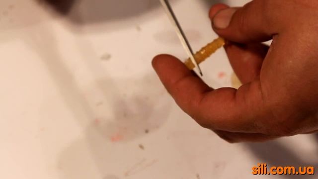 Изготовление рыбных приманок в силиконовую форму. смотреть онлайн