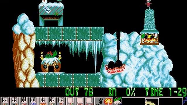 Holiday Lemmings 1994 level 18 смотреть онлайн
