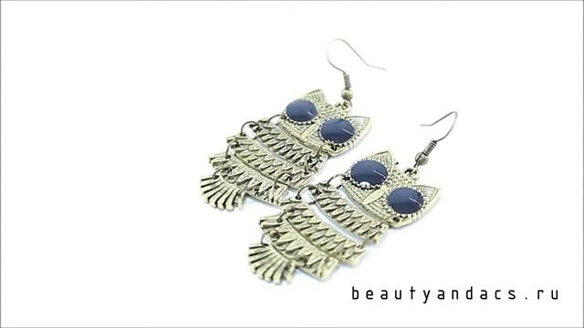 Серьги "Совы" смотреть онлайн