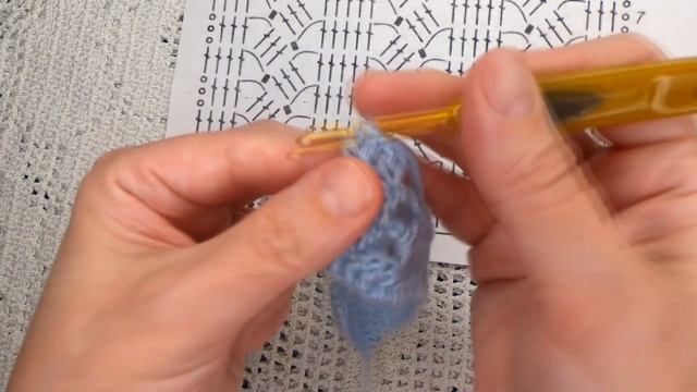 ЗАМЕЧАТЕЛЬНЫЙ Вертикальный УЗОР Вязание КРЮЧКОМ , crochet beautiful pattern ( узор № 383) смотреть онлайн