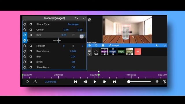 Frost growing vfx in node video editor and kinemaster смотреть онлайн