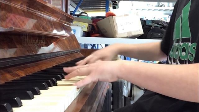 Rush E On A 130 Year Old Piano