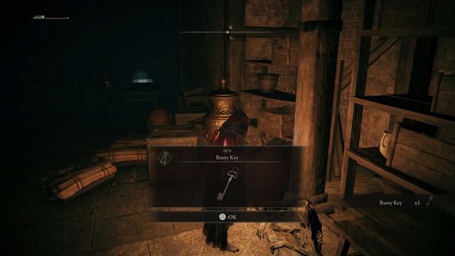 Elden Ring - Stormveil Castle: Kill the Banished Knight: Rusty Key & Curved Sword Talisman Location смотреть онлайн