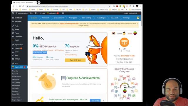 Squirrly SEO together with Yoast SEO (or any other plugin) in WordPress смотреть онлайн