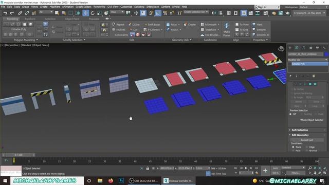 GAME ASSET TUTORIAL: Modular Level Design (Part 2 - Modelling) смотреть онлайн