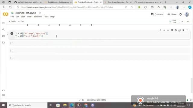 Machine Learning for Data Science using Python Tutorial : Training and Testing Dataset смотреть онлайн