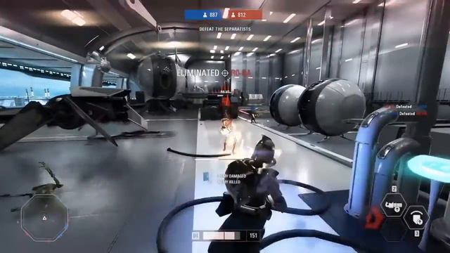 Star Wars Battlefront 2 Clone Legions Gameplay (часть 1) смотреть онлайн